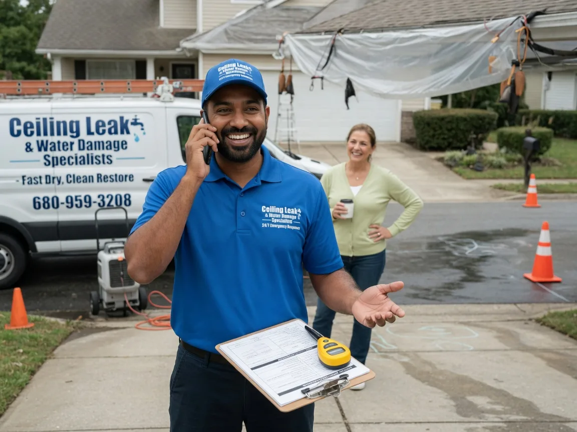 Ceiling Leak Cleanup Fairmont, NE FAQs